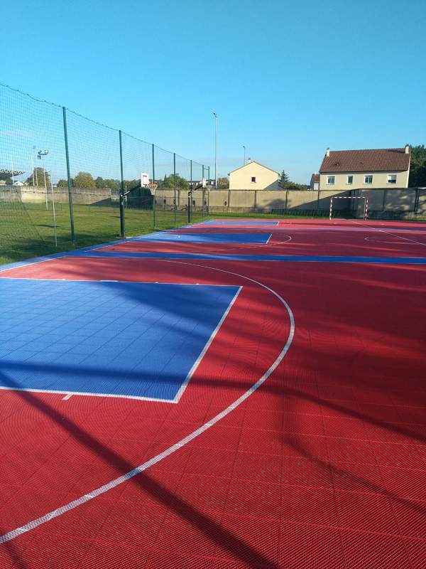 Terrain de basket Longeville les Metz