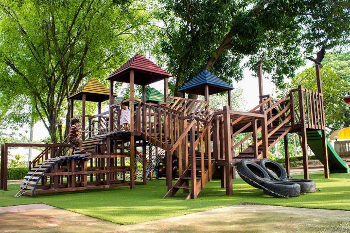 Installation aire de jeux Thionville